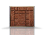 Adventskalender Tafel modern Edelvollmilch