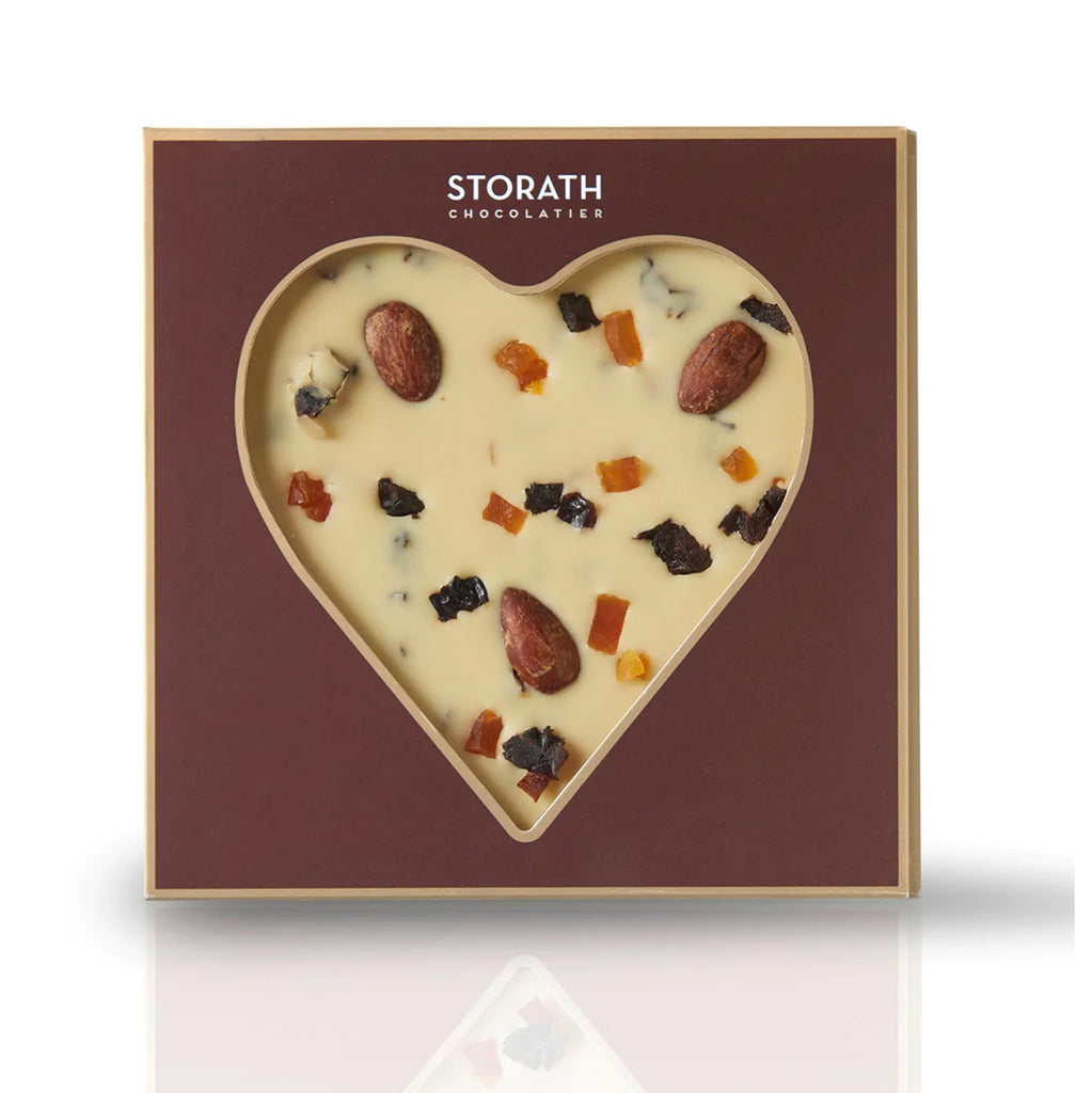Schokoherz mit Früchten Weiße Schokolade – Storath Chocolatier Schokoherz mit Früchten Weiße Schokolade – Storath Chocolatier